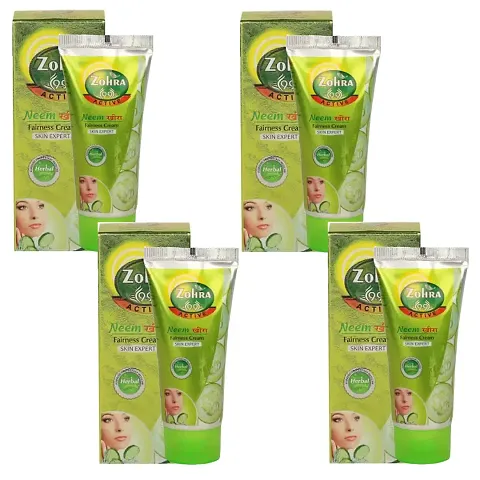 Zohra Neem Khira Cream Pack Of 4