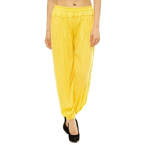 Fabulous Viscose Solid Harem Pant For Women