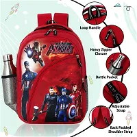 Classic Polyester Unisex 30L Cartoon Lightweight Waterproof School Bag Backpack (3 to 11 Yrs)-thumb1