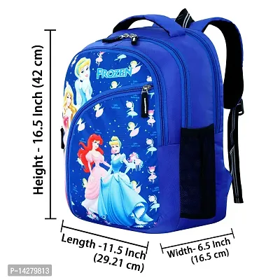 Classic Polyester Unisex 30L Cartoon Lightweight Waterproof School Bag Backpack (3 to 11 Yrs)-thumb3
