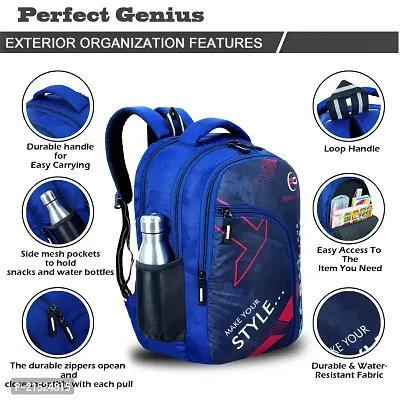 Unisex Junior School Bag Backpacks Cartoon/Boy/Girl/Baby/ Junior Champion 24 L Backpack-thumb4