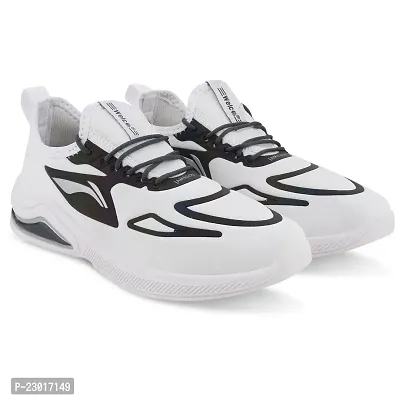 WELCO Jeminson Original  Genuine Premium Quality White Reflector Partywear Shoes For Male (With Memory Foam) .