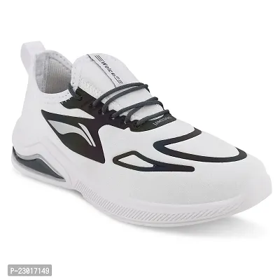 WELCO Jeminson Original  Genuine Premium Quality White Reflector Partywear Shoes For Male (With Memory Foam) .-thumb3