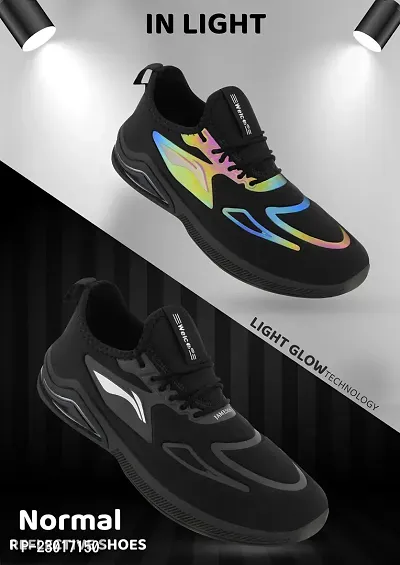 Original  Genuine Premium Quality Black Reflector Partywear Shoes For Male
