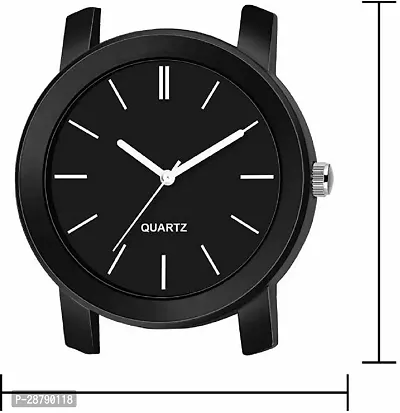 Stylish Black Metal Analog Watch For Men-thumb3