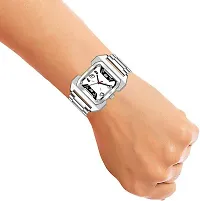 Stylish Silver Metal Analog Watch For Men-thumb4