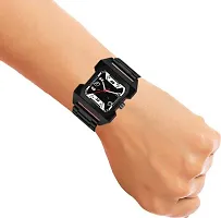 Stylish Black Metal Analog Watch For Men-thumb3