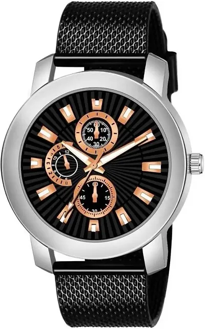 Stylish Silicone Analog Watch For Men