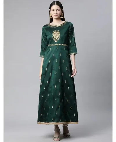 Zarisa Green Gown