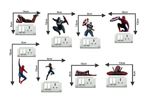 Spiderman Switch Board Wall Sticker set of 8-thumb2