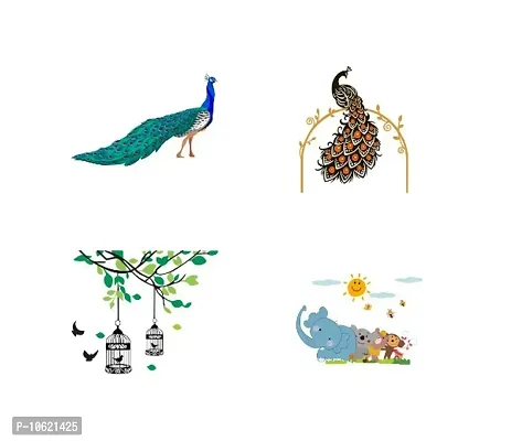 Animals Switch Board Wall Sticker set of 4-thumb2