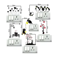 Abstract Switch Board Wall Sticker set of 6-thumb2