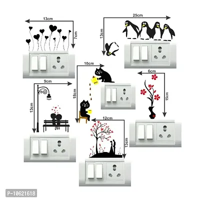 Abstract Switch Board Wall Sticker set of 6-thumb3