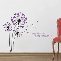 Dandelions with quote Decorative Wall Sticker and Decals Pack of 1-thumb1