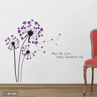 Dandelions with quote Decorative Wall Sticker and Decals Pack of 1-thumb2