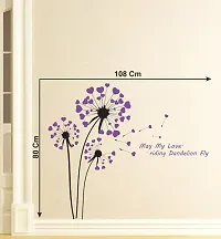 Dandelions with quote Decorative Wall Sticker and Decals Pack of 1-thumb2