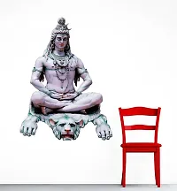 Lord Shiva Religious Wall Sticker and Decals Pack of 1-thumb1