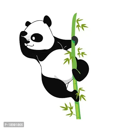 Panda with Bamboo Animals Wall Sticker and Decals Pack of 1