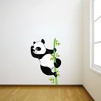 Panda with Bamboo Animals Wall Sticker and Decals Pack of 1-thumb1