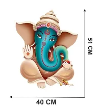 Ganeshji Religious Wall Sticker and Decals Pack of 1-thumb2