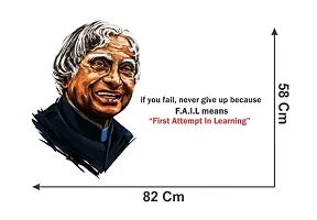 Abdul Kalam Fail First Attempt Inspiration Quote Wall Sticker and Decals Pack of 1-thumb2