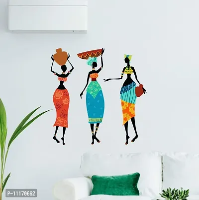 South Africa Womens Decorative Wall Sticker and Decals Pack of 1-thumb2