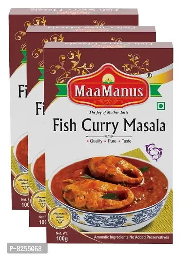 Fish Curry Masala |Easy to Cook 100g, Pack of 3