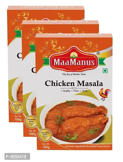 Chicken Masala | Easy to Cook 100gm, Pack of 3