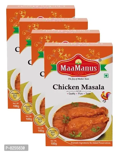 Chicken Masala | Easy to Cook 100gm, Pack of 4-thumb0