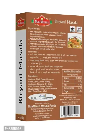 Chicken Biryani Masala |Easy to Cook 100g, Pack of 3-thumb3