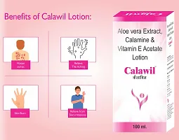 Cyrilpro Calawil Lotion for Very Dry Skin, Nourishing Body Milk with Aloe Vera Extract Calamin  Vatimin E Acetate For Men  Women | (Pack of 2)200 ml-thumb1