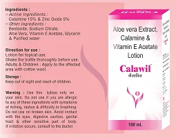 Cyrilpro Calawil Lotion for Very Dry Skin, Nourishing Body Milk with Aloe Vera Extract Calamin  Vatimin E Acetate For Men  Women | (Pack of 2)200 ml-thumb3