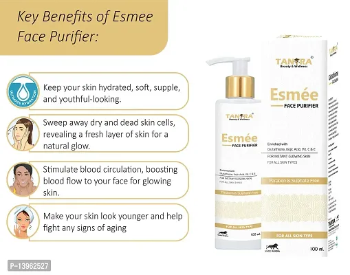 Cyrilpro Esmeacute;e Golden Purifier Organic  Luxury Face Wash For All Skin Types|For Men  Women (100 ml)-thumb4