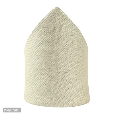 Kovove Gray Solid Pocket Square For Men-thumb0