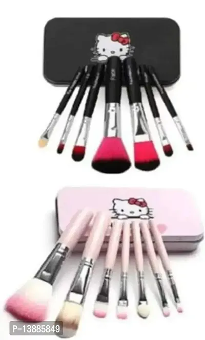 Women's Hello Kitty Brush Sets Combo (Pink and Black)