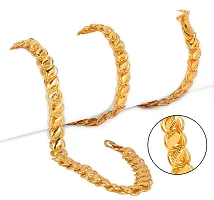 24 Inch Trend fashion Bollywood Stylish Most Popular Beautiful Design Golden Lotus chain-thumb3