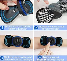 GYANVI Body Massager Machine for Pain, Massage Device Neck Massager 8 Modes 19 Levels, Rechargeable Pain Relief EMS Massage Butterfly Machine for Shoulder/Arms/Legs/Back Pain for Men and Women.-thumb3