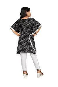 Pretty Fancy Girls Kurta Set (12-13 Years, Black)-thumb1