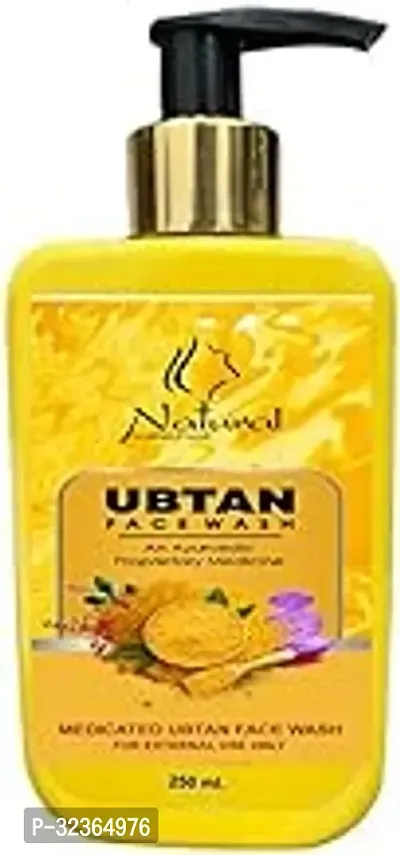 Natural Ubtan Face Wash Clear Glowing Skin For All Skin Type 250ml-thumb0