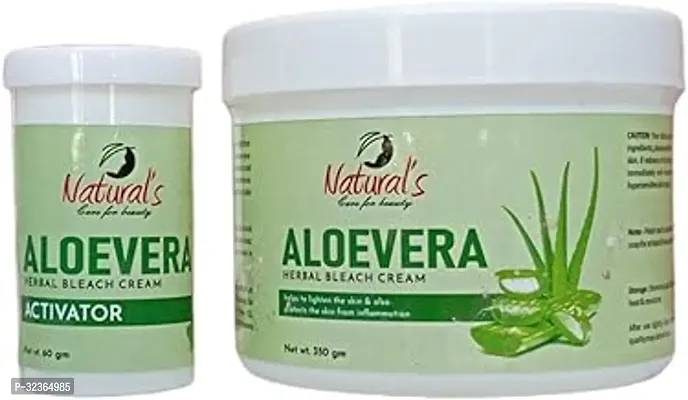 Aloevera Bleach Cream Extracts For Skin Brightening 60Gm Pack Of 2