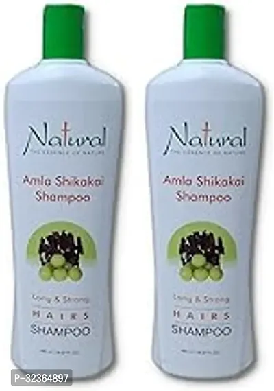 Natural The Essence of Nature Amla Shikakai Shampoo for Hair 480ml Pack of 2-thumb0