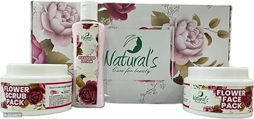 Naturals care for beauty Flower Facial Kit 300gm