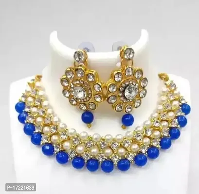 Stylish Metal Jewellery Set For Women-thumb0
