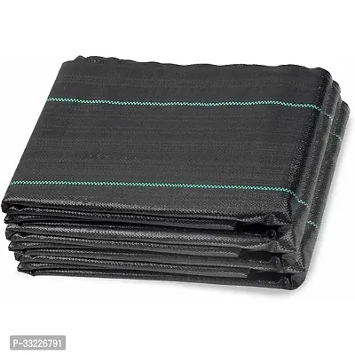 Singhal Garden Weed Control Mat 2 x 10 Meter, Heavy Duty 90 GSM Black Landscape Fabric, Weed Block Gardening Mat Eco-Friendly Weed Control Bed Gardening Mat