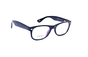 The Vitreous,Zero Power Light Blocking Cut Computer Glasses for Women, Optical frame with demo lenses (blue)-thumb1