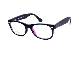 The Vitreous,Zero Power Light Blocking Cut Computer Glasses for Women, Optical frame with demo lenses (black)-thumb2