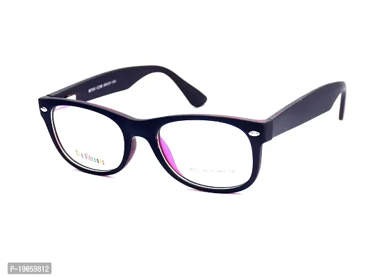 The Vitreous,Zero Power Light Blocking Cut Computer Glasses for Women, Optical frame with demo lenses (black)-thumb3