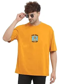 Men Polyester Front Back Printed T-Shirt-thumb1