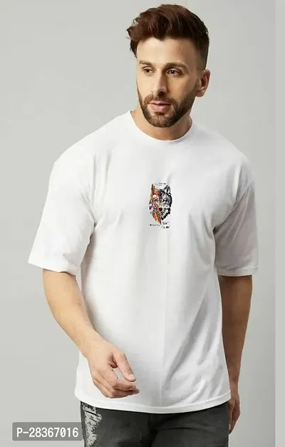 Classic Polyester Printed Tshirt for Men-thumb0