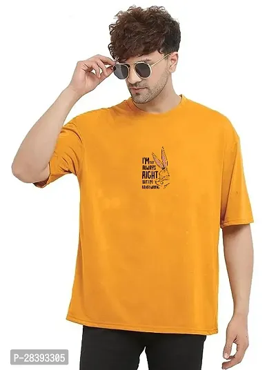 Classic Polyester Printed Tshirt for Men, Pack of 2-thumb2